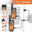 Walkie-Talkie Baofeng BF-T25E Orange, 2 pieces