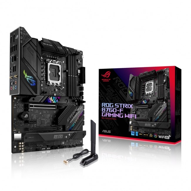 ASUS ROG STRIX B760-F GAMING WIFI Intel B760 LGA 1700 ATX ASUS ROG STRIX B760-F GAMING WIFI Intel B760 LGA 1700 ATX