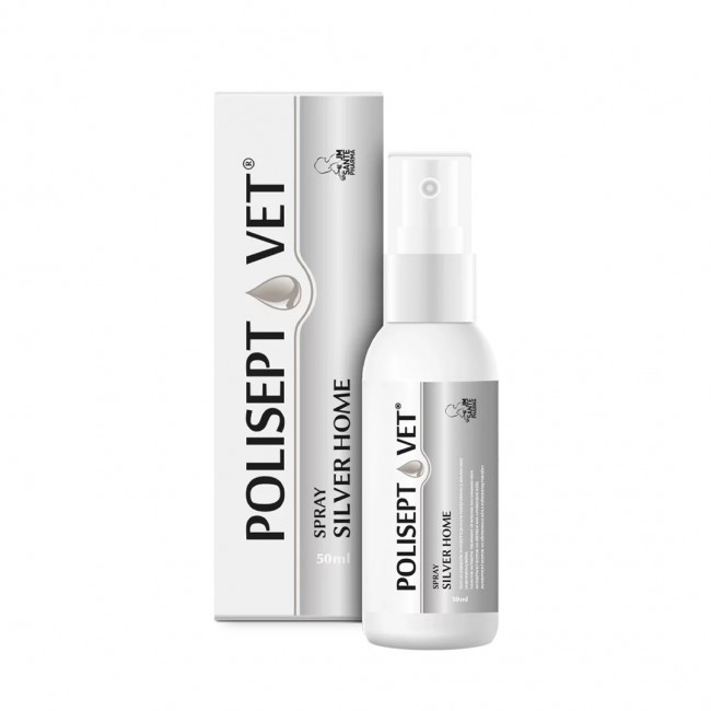 JM SANTE Polisept Vet Spray silver home spray - wound spray for dog and cat 50ml JM SANTE Polisept Vet Spray silver home spray - wound spray for dog and cat 50ml