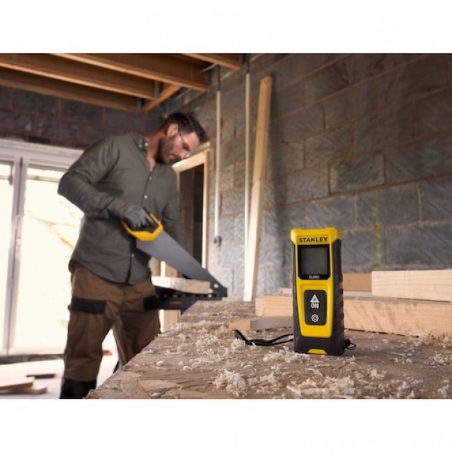 Stanley SLM65 Laser distance meter Black, Yellow 20 m