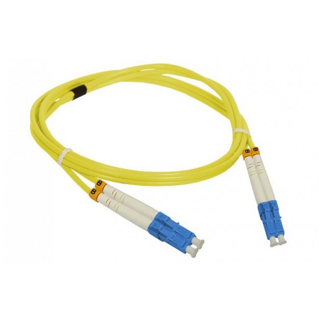 Alantec FOC-LCLC-9SMD-1 InfiniBand/fibre optic cable 1 m LC Yellow