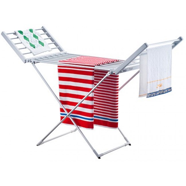 Adler | Foldable electric clothes drying rack | AD 7821 | 220 W | Silver/White | IP22 Adler | Foldable electric clothes drying rack | AD 7821 | 220 W | Silver/White | IP22