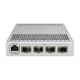 Mikrotik CRS305-1G-4S+IN network switch Managed Gigabit Ethernet (10/100/1000) Power over Ethernet (PoE) White Mikrotik CRS305-1G-4S+IN network switch Managed Gigabit Ethernet (10/100/1000) Power over Ethernet (PoE) White