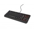 GAMING KEYBOARD GENESIS THOR 230 TKL DE RGB MECHANICAL OUTEMU RED BLACK HOT SWAP GAMING KEYBOARD GENESIS THOR 230 TKL DE RGB MECHANICAL OUTEMU RED BLACK HOT SWAP