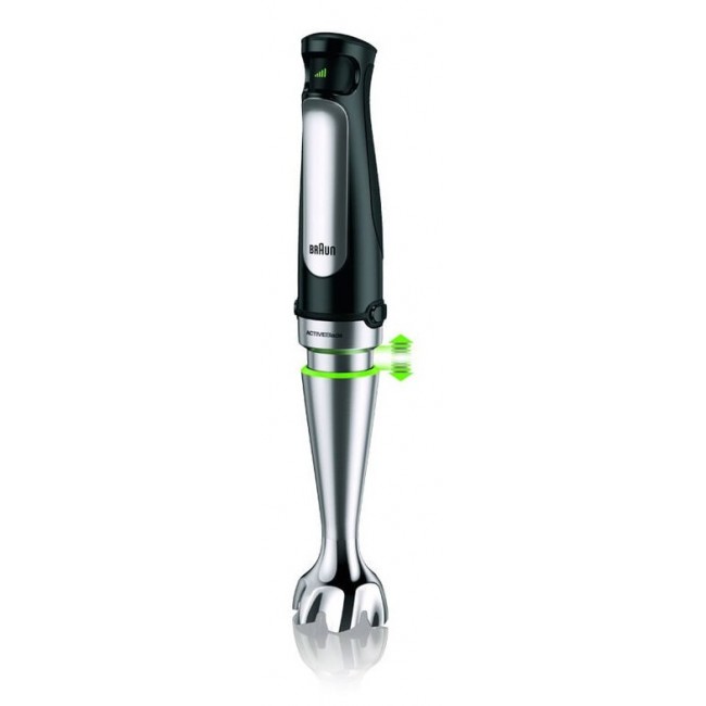 Braun MultiQuick 7 0X22111427 blender Immersion blender 1000 W Black, Satin steel