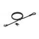 Kensington Slim N17 2.0 Keyed Laptop Lock for Wedge-Shaped Slots