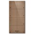 Grenton touch panel / 8 touch zones / TF-Bus / bright, natural leather front