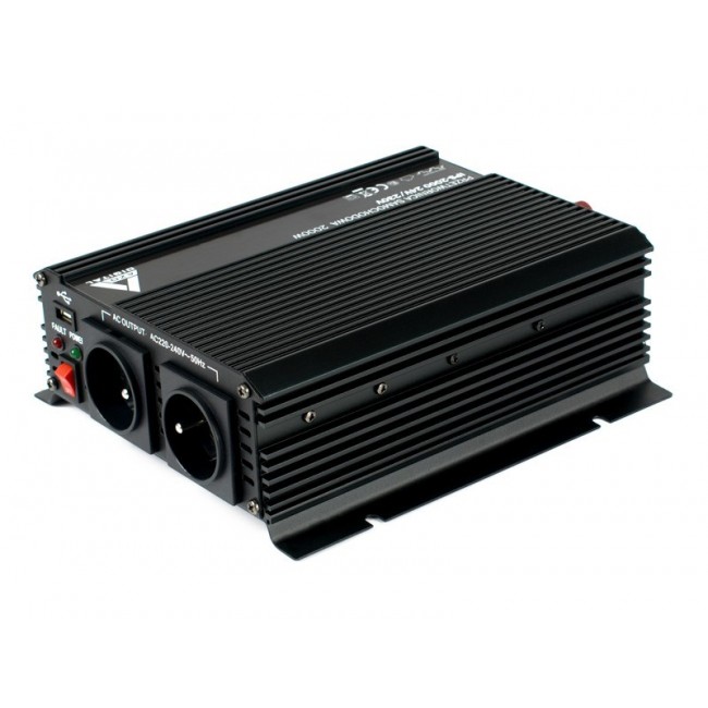 AZO Digital 24 VDC / 230 VAC Automotive Inverter IPS-2000 2000W