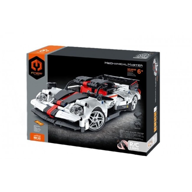 White racing car IM.MASTER RC 476pcs