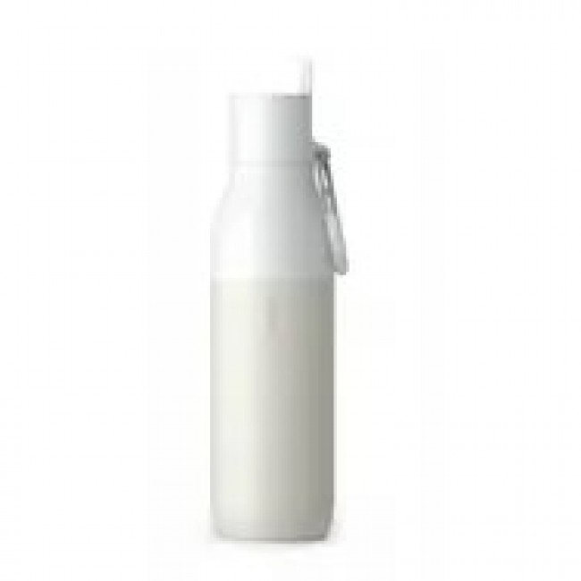 LARQ Bottle Flip Top - butelka termiczna ze s omką, wysuwany ustnik 500ml (granite white)