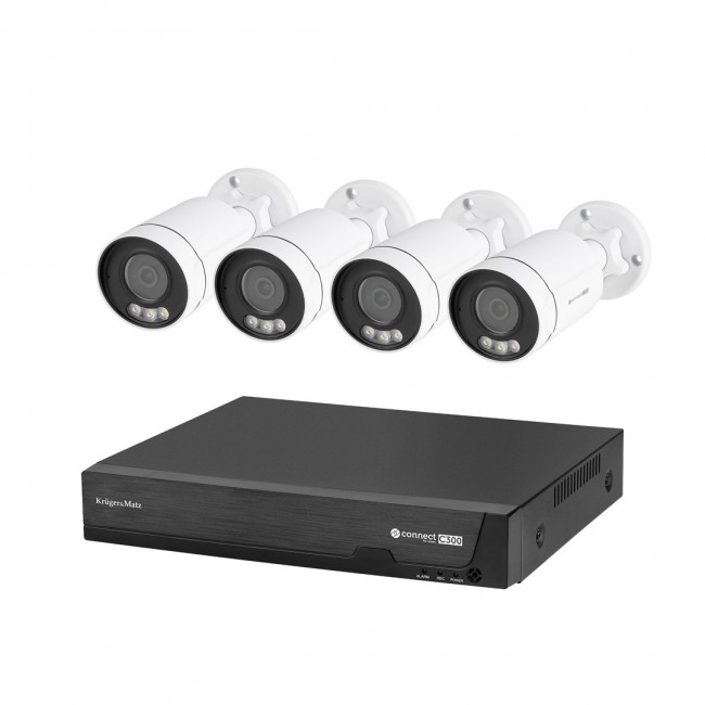 Zestaw do monitoringu IP Kruger&Matz Connect C300 Zestaw do monitoringu IP Kruger&Matz Connect C300
