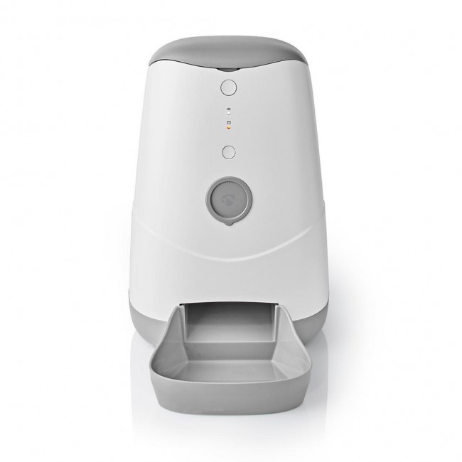 Nedis WIFIPET10CWT dog/cat feeder/waterer Grey, White Cat (animal) / Dog