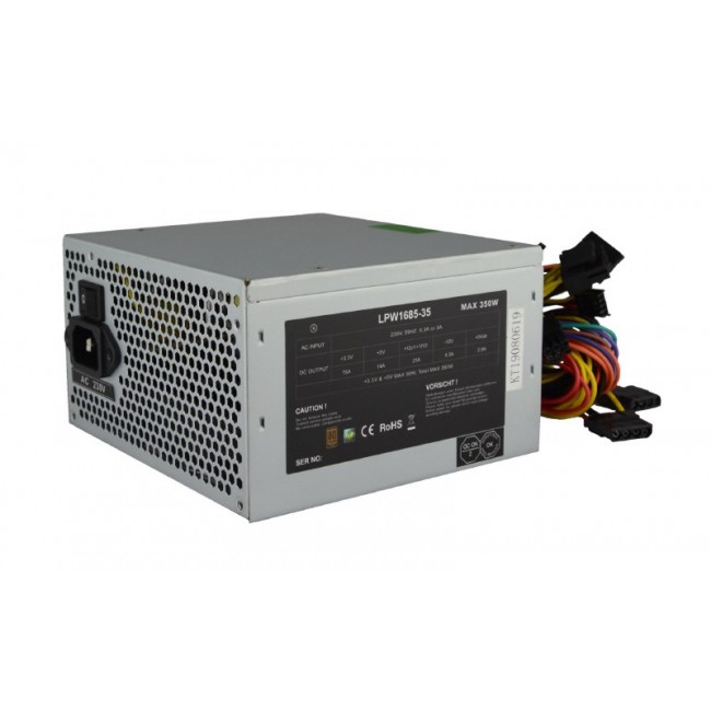 Linkworld LPW1685-350W power supply unit 20+4 pin ATX ATX Metallic Linkworld LPW1685-350W power supply unit 20+4 pin ATX ATX Metallic