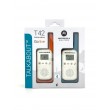 Motorola Talkabout T42 - walkie-talkie, 2-pack (orange-blue)