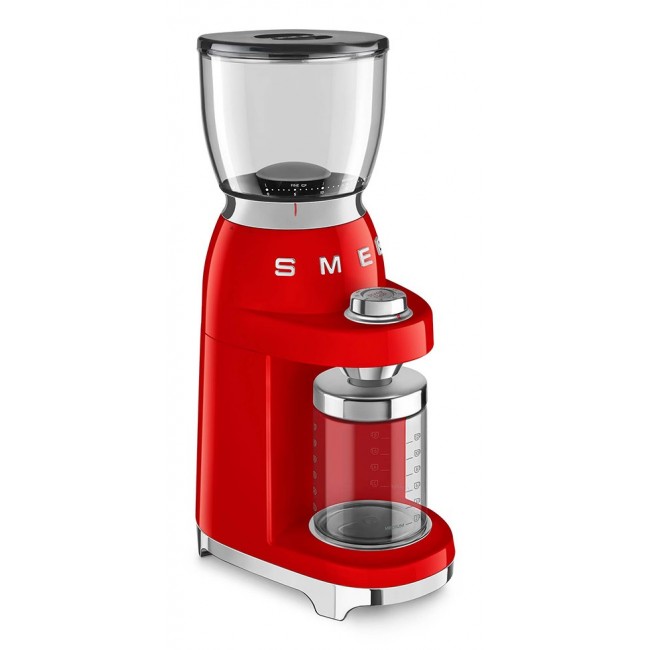 Smeg 50's Style Coffee Grinder CGF11RDEU Red