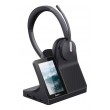 Yealink WH64 Workstation Dual Headset Wired & Wireless Head-band Office/Call center USB Type-C Bluetooth Charging stand Black