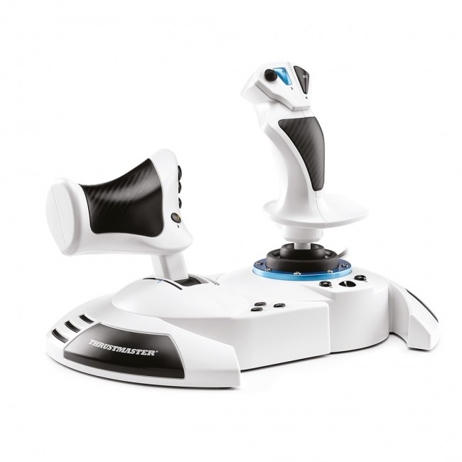 Thrustmaster T.Flight Hotas One Microsoft Flight Simulator Edition Black, White USB Joystick + engine control lever Analogue / Digital PC, Xbox One, Xbox One S, Xbox One X