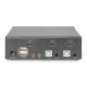 Digitus KVM Switch, 2 Port, Single Display, 4K, HDMI 
