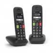Gigaset E290 Duo - Cordless DECT Phone Black