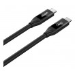 UNITEK C14100ABK01-2M USB cable USB4 Gen 2x2 USB C 40 Gbit/s 240 W Black