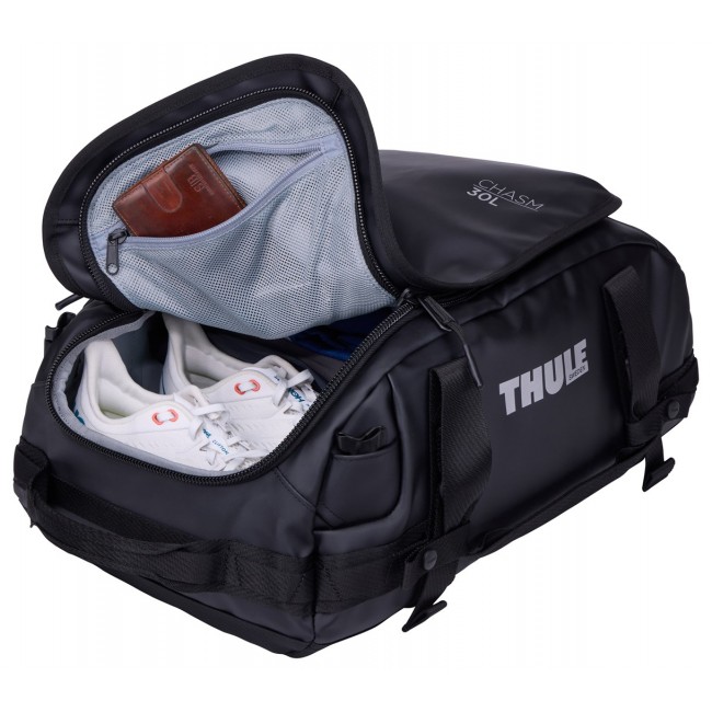 Thule Chasm TDSD301 Black duffel bag 30 L Polyester