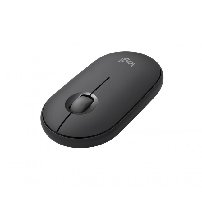 Logitech Pebble 2 M350s mouse Travel Ambidextrous RF Wireless + Bluetooth Optical 4000 DPI