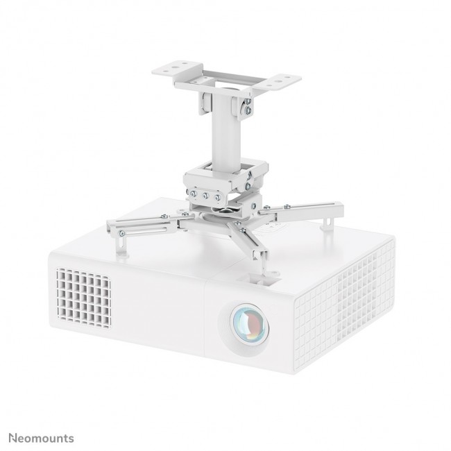 Neomounts CL25-530WH1 Beamer ceiling mount - h 25,5 cm - easy-install - full motion Neomounts CL25-530WH1 Beamer ceiling mount - h 25,5 cm - easy-install - full motion