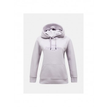 Bluza damska PEAK PERFORMANCE W Original Hood kolor szary - S