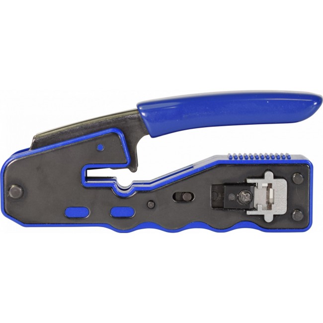 Crimping machine for RJ45 connectors with automatic cutting Televes 209802