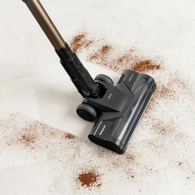 Taurus Homeland X9 Pro Pet & Car Cordless Stick Vacuum Cleaner Battery-powered Dry HEPA Bagless 0.7 l 615 W Black, Brown 2.5 Ah Taurus Homeland X9 Pro Pet & Car Cordless Stick Vacuum Cleaner Battery-powered Dry HEPA Bagless 0.7 l 615 W Black, Brown 2.5 Ah