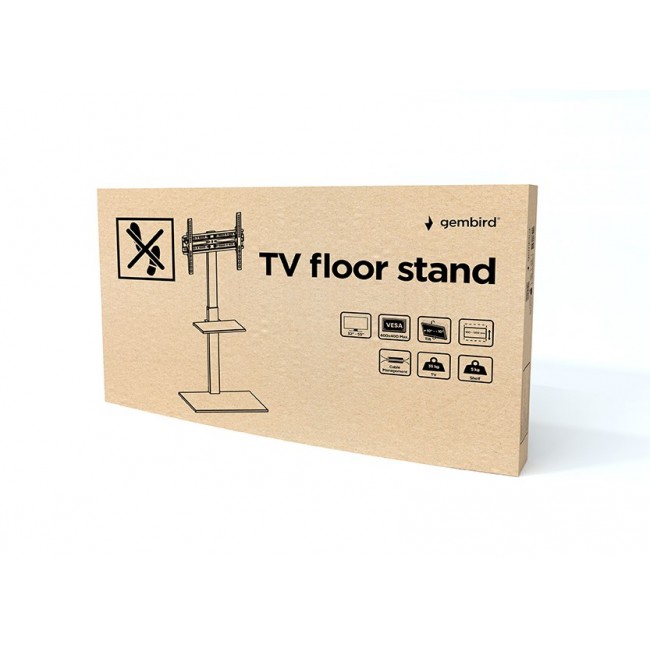 Gembird TVS-55T-02 TV floor stand, 32