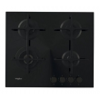 Whirlpool AKT 627/NB1 Black Built-in 59 cm Gas 4 zone(s)