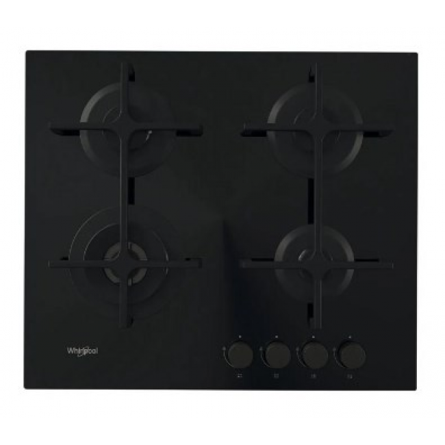 Whirlpool AKT 627/NB1 Black Built-in 59 cm Gas 4 zone(s)
