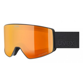 Uvex Skibrille scenic FM winter sport goggles Black Men Red Spherical lens