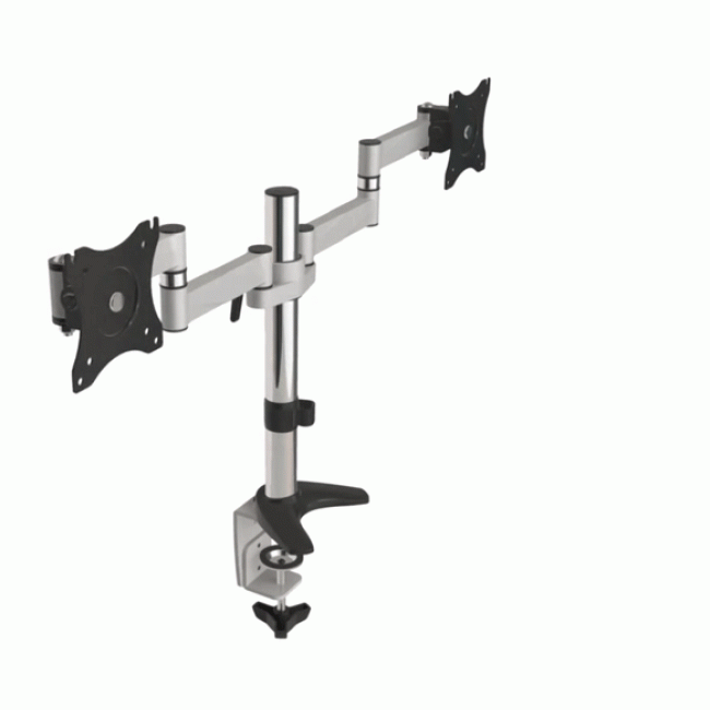 Desk holder for two LCD monitors Maclean MC-714 13-27 