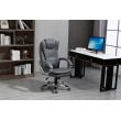 Activejet heated office chair with massage YK7304 grey