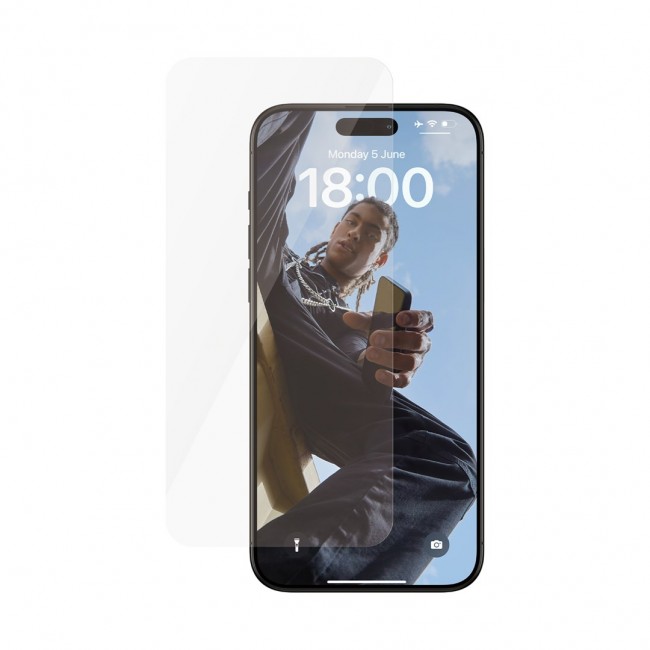 PanzerGlass SAFE. by Screen Protector iPhone 15 Pro Max | Ultra-Wide Fit PanzerGlass SAFE. by Screen Protector iPhone 15 Pro Max | Ultra-Wide Fit