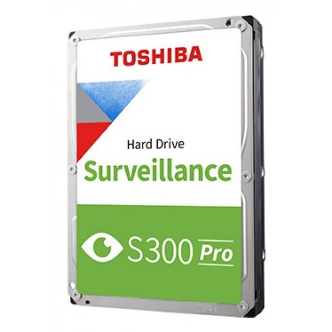 Toshiba S300 Pro Surveillance internal hard drive 6 TB 7200 RPM 512 MB 3.5 Toshiba S300 Pro Surveillance internal hard drive 6 TB 7200 RPM 512 MB 3.5