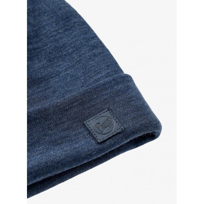 Buff Heavyweight Merino Wool Beanie - Indigo
