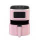 Heinrich s HFR 8216 Hot air fryer 5.0 l 1450 W Pink Heinrich s HFR 8216 Hot air fryer 5.0 l 1450 W Pink