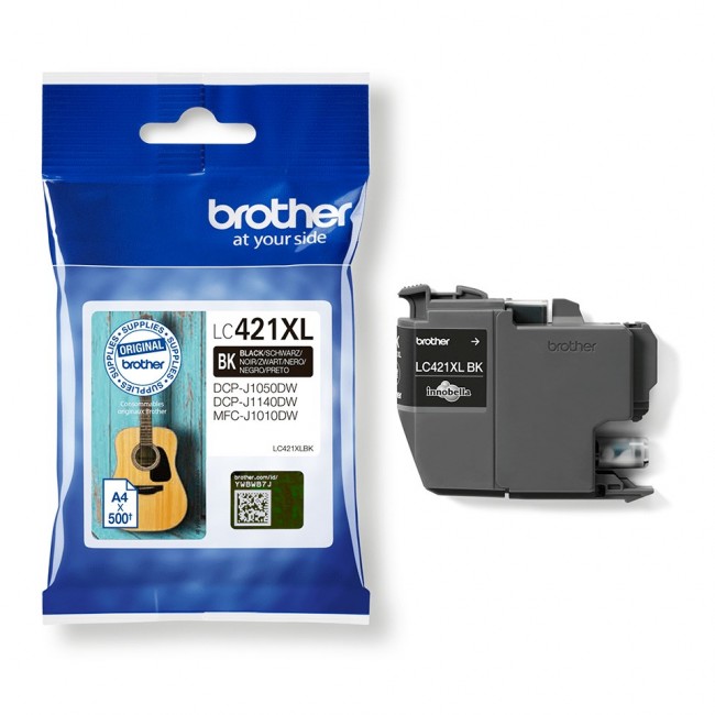Brother LC421XLBK ink cartridge 1 pc(s) Original Black Brother LC421XLBK ink cartridge 1 pc(s) Original Black