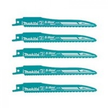 MAKITA BIM RECIPROCATING SAW BLADE 152x0,9mm /5pcs. WOOD, METAL, PVC (FAST)