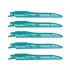 MAKITA BIM RECIPROCATING SAW BLADE 152x0,9mm /5pcs. WOOD, METAL, PVC (FAST)