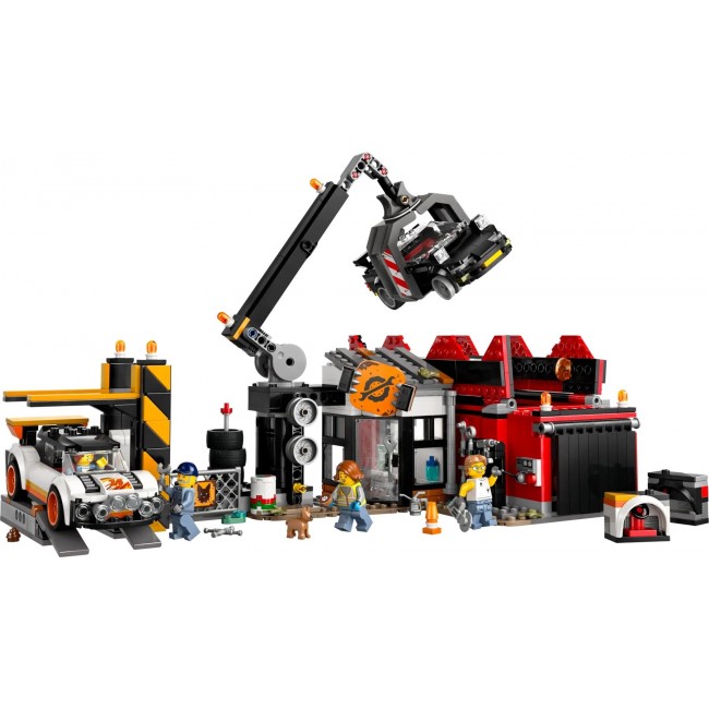 LEGO CITY 60472 Scrapyard with Cars LEGO CITY 60472 Scrapyard with Cars