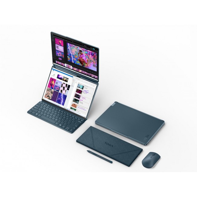 Lenovo Yoga Book 9 13IMU9 Intel Core Ultra 7 155U Hybrid (2-in-1) 33.8 cm (13.3 Lenovo Yoga Book 9 13IMU9 Intel Core Ultra 7 155U Hybrid (2-in-1) 33.8 cm (13.3