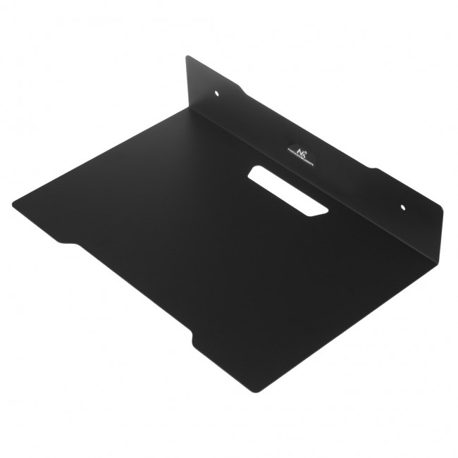 Maclean decoder wall shelf, single, max. 5kg, steel, MC-122 Maclean decoder wall shelf, single, max. 5kg, steel, MC-122