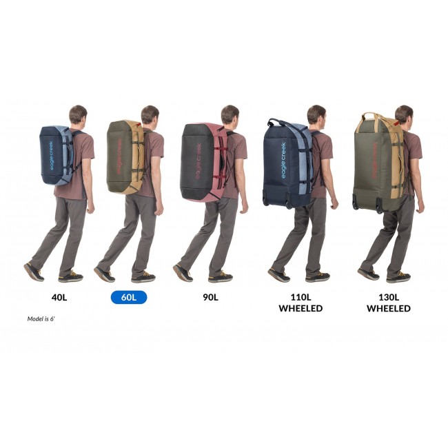 Eagle Creek Cargo Hauler duffel bag 60 L Polyester Blue Eagle Creek Cargo Hauler duffel bag 60 L Polyester Blue