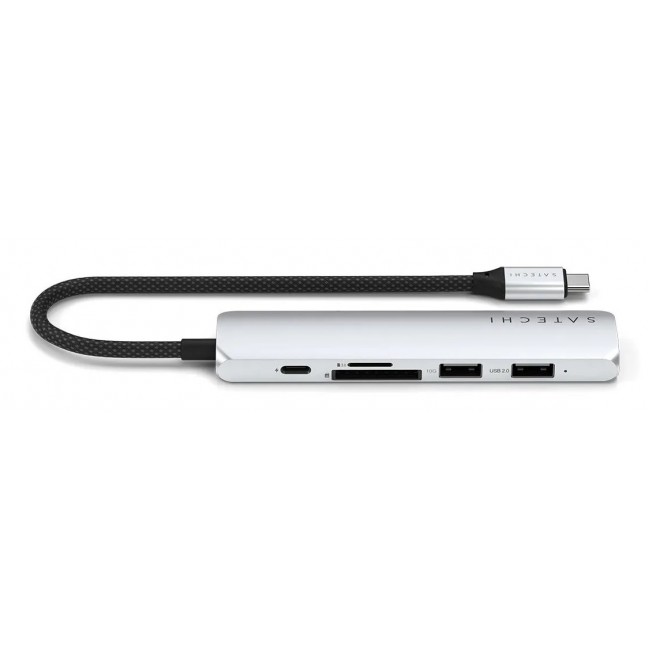 Satechi ST-P6SS interface hub USB Type-C 10000 Mbit/s Silver Satechi ST-P6SS interface hub USB Type-C 10000 Mbit/s Silver