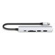 Satechi ST-P6SS interface hub USB Type-C 10000 Mbit/s Silver Satechi ST-P6SS interface hub USB Type-C 10000 Mbit/s Silver