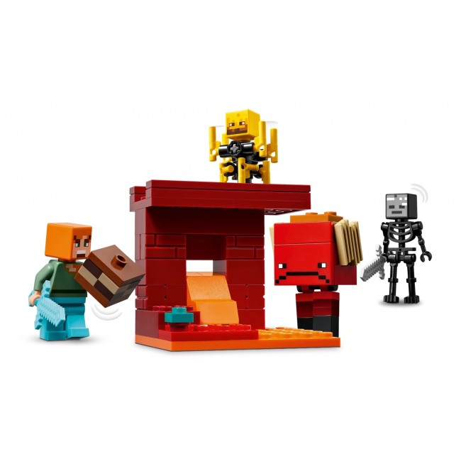 LEGO MINECRAFT 21266 The Nether Lava Battle